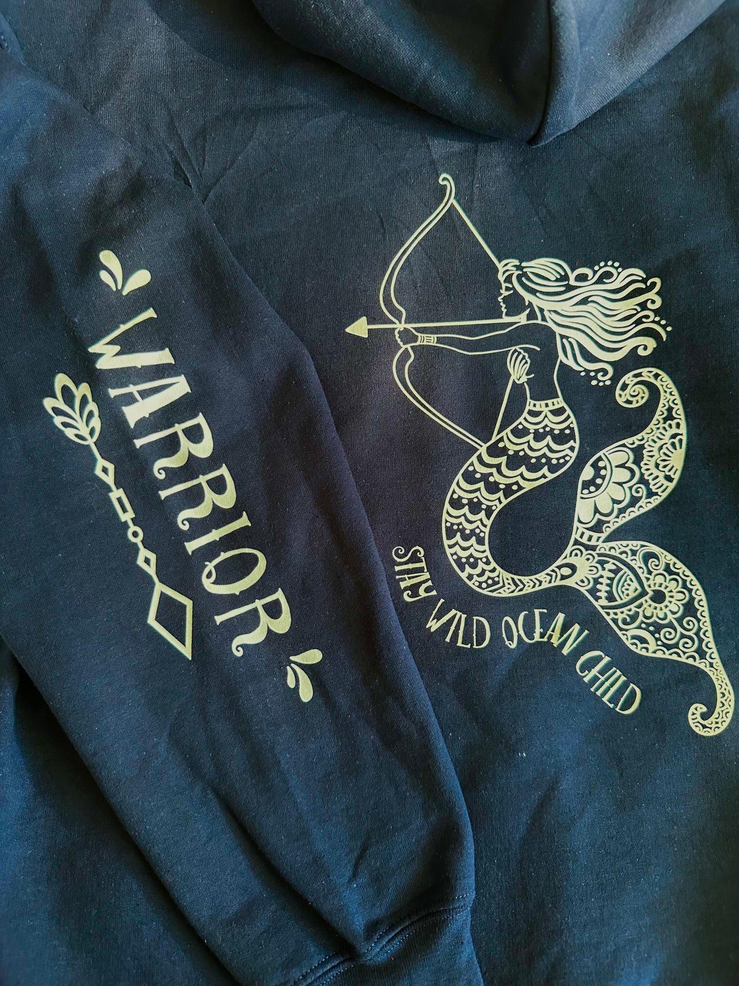 Cape Cod Boho Warrior Mermaid Hoodies