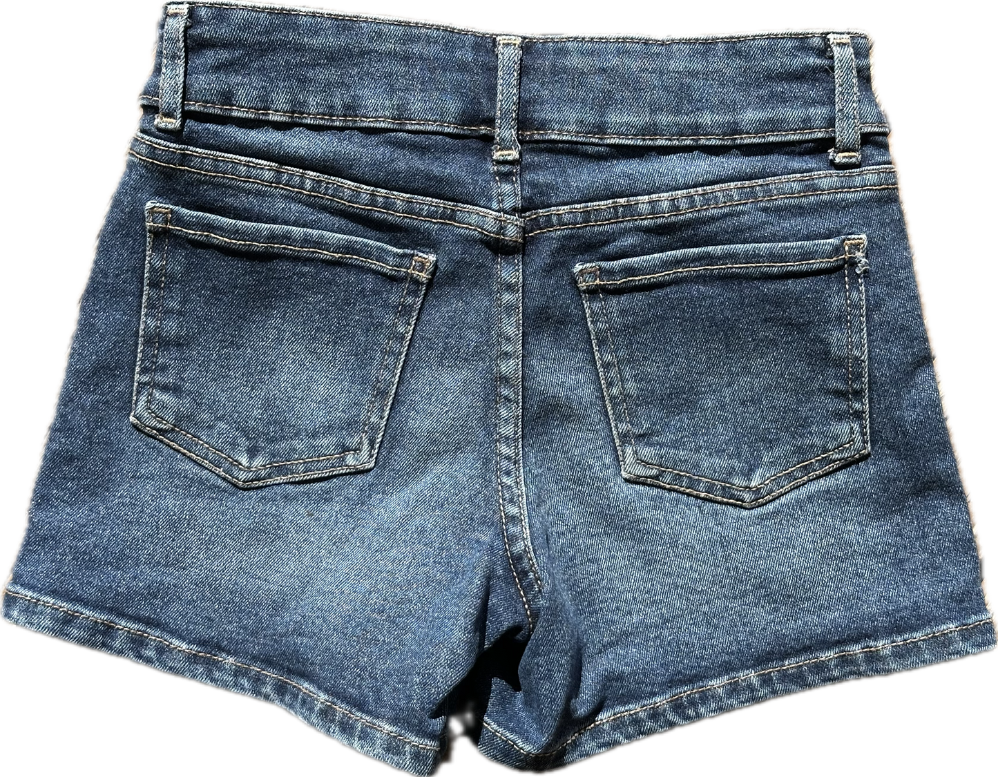 Girls Daisy Denim Shorts