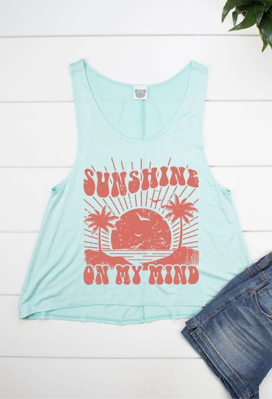 “Sunshine on my mind” Tank