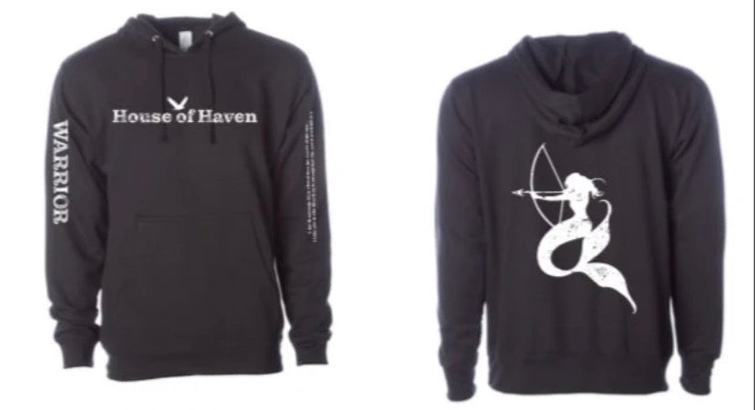 Warrior Mermaid Hoodies