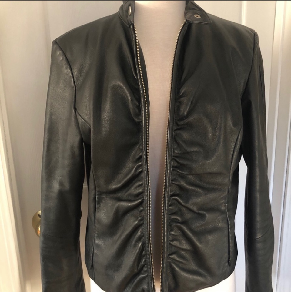 Genuine Leather Moto Jacket