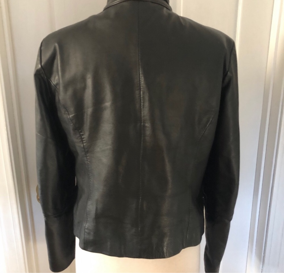 Genuine Leather Moto Jacket